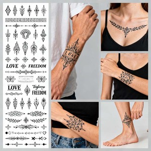 Tatouages temporaires personnalisés pour enfants, promotionnels, imperméables, écologiques, de haute qualité, autocollants pour enfants - Product Image 3