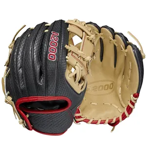 הנמכר ביותר מוצרים 2022 Guantes Para Beisbol אמיתי עור סופטבול בייסבול כפפת A2000