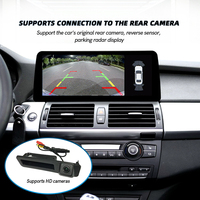 Système Linux QLED, lecteur multimédia automobile sans fil CarPlay Android Auto, écran tactile pour BMW X5 E70 X6 E71, navigation