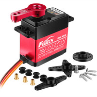 Hochgeschwindigkeits-Wasserdichtes 180-Grad-Digital-Standard-Servo mit 20 KG Drehmoment, Metallgetriebe für RC Flugzeug, 1/10 1/8 4WD RC Car, Crawler, Buggy