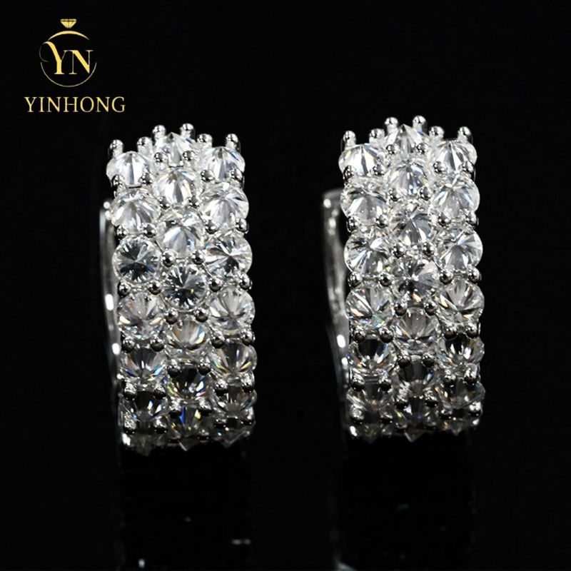 Factory Direct Vvs D Moissanite Stud