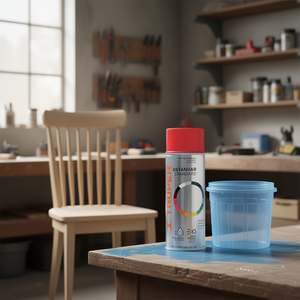 Peinture en aérosol Truper Taxi Red 400 ml, boîte mince, pour revêtement plastique et meubles, état de revêtement liquide, certifié MSDS, Mode - Product Image 2