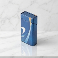 Offre Spéciale – Boîte à cigarettes en fer blanc personnalisée pour 10 cigarettes, avec logo sur mesure, couvercle à charnière, emballage artisanal en matériaux recyclés