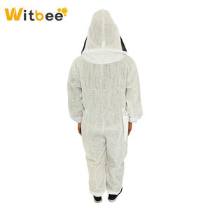 Veste de combinaison ventilée de haute qualité Keep Cool Bee Suit Costume d'apiculture en coton à trois couches - Product Image 2