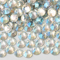 Strass ronds non thermocollants Selina Crystal SS3-SS30 - à coller pour la décoration d'ongles, chaussures et sacs, vêtements, fabrication de bijoux