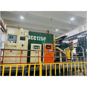 Almost new machine cold chamber servo die casting machine DCC1250 bring the soup machine pick up spray linear robot in stock