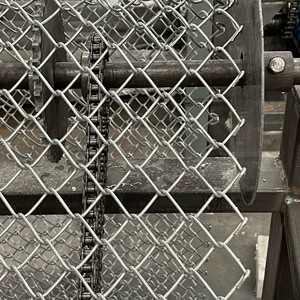 Chuỗi liên kết hình thoi dệt lưới dày <span class=keywords><strong>5mm</strong></span> mạ kẽm kim cương lốc xoáy lưới Chuỗi liên kết hàng rào rockfall bảo vệ lưới - Product Image 5