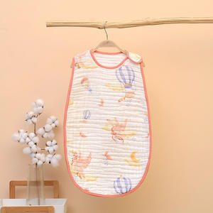 Ingrosso su misura 1 1.5 2.5 Tog cotone biologico prezzo ragionevole senza maniche fasciante per bambini sacco a pelo - Product Image 4