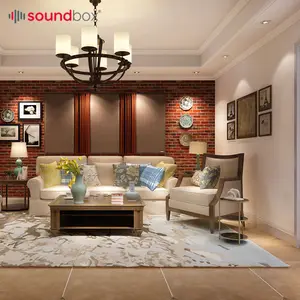 Sound Noise Cancelling Wall Panels Fabric Wrapped Noise Canceling Wall Panels Acoustic Panels Wall Tiles Decorative Sound Absorption Panel For Meeting Roon Studio