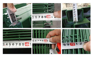 Clôture anti-escalade 358 personnalisée en gros, clôture haute sécurité 358 - Product Image 2