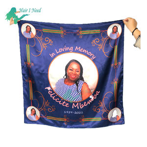 <span class=keywords><strong>Foulard</strong></span> di Lusso da <span class=keywords><strong>Donna</strong></span> in Raso di <span class=keywords><strong>Seta</strong></span> con Stampa Digitale, Motivo e Logo Personalizzati, Bandana per Capelli e Bordi - Product Image 4