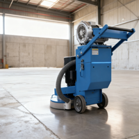 Machine de ponçage de béton sans poussière pour l'entretien des chaussées, homologuée CE, robuste, capacité 75 kg, vente en gros