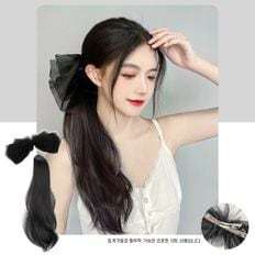 Cinta de Chypon alta de 4 colores para mujer, extensiones de cabello humano extraíbles C Curl Tin Ware - Product Image 1