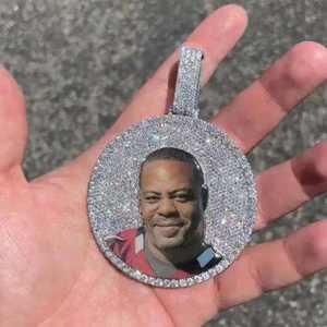 UWIN DIY Awal kait es keluar CZ gambar liontin 8cm foto nampan liontin memori Demo liontin kalung - Product Image 3