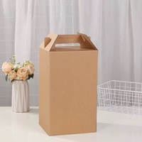 Boîtes cadeaux universelles personnalisées en usine pour les magasins de fruits Emballage de transport à la main de qualité supérieure Boîtes vides en cartons durs