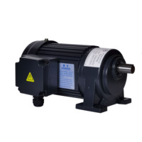750W 220V 380V 415V Couple élevé 3phases Moteur réducteur de vitesse AC monophasé à bas régime