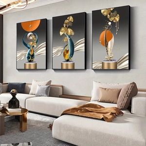 2024 Mới Đến Pha Lê Sứ Sơn Cho Phòng Khách In Ấn Vải Sơn Tường Nghệ Thuật Trang Trí - Product Image 2