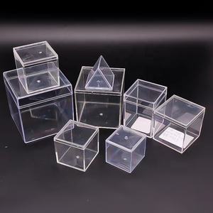 אקריליק שקוף תיבת תצוגה, מותאם אישית אורגני זכוכית שקוף קלטת כיסוי, חותמת אחסון תצוגת תיבת קלטת הזזה כיסוי - Product Image 3