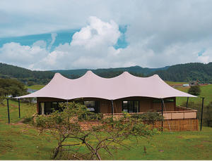 Tienda de Campaña Safari Desert Oxford Impermeable para las Cuatro Estaciones, Tipo de Armazón Recto, Apertura Automática, Baño de Lujo - Product Image 1