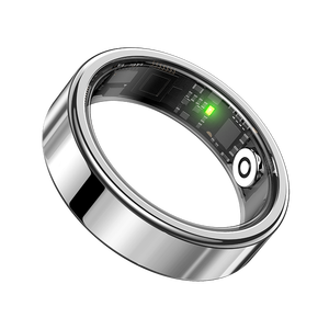 แอปสายรัดข้อมืออัจฉริยะเพื่อสุขภาพควบคุมข้อมูลการนอนหลับและการออกกำลังกายการติดตามวงแหวนเหล็กอัจฉริยะรองรับทั้งแอนดรอยด์และแอปเปิ้ล iOS - Product Image 4