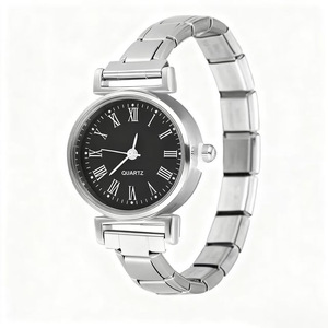 Vendita calda braccialetto di compleanno in acciaio inox in lega di vetro quadrante impermeabile <span class=keywords><strong>da</strong></span> donna <span class=keywords><strong>orologio</strong></span> <span class=keywords><strong>da</strong></span> <span class=keywords><strong>polso</strong></span> <span class=keywords><strong>da</strong></span> ragazza con fascia elastica - Product Image 5