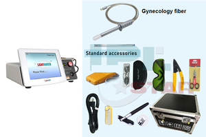 Láser de Diodo Portátil Profesional para <span class=keywords><strong>Tratamiento</strong></span> Ginecológico LVR 980nm/1470nm para Rejuvenecimiento y Tensado Vaginal, Eliminación de Arañas Vasculares - Product Image 4