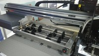 Imprimante à plat Audley Factory UV9060 sur Glalast Lighter Bottless Corop, machine d'impression avec 3 têtes d'impression F1080/TX800