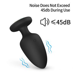 ビッグソフトシリコンアナルプラグビーズワイヤレスリモート振動スレーブバットプラグ女性男性用 - Product Image 5