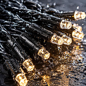 Guirnalda de Luces LED de 10m, 100 LED, 220V, con Cable de PVC IP67, Color Rojo y Azul, para Decoración de Jardín y Navidad en Exteriores - Product Image 4