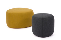 UP 2020 Tabourets nordiques pouf rond moderne
