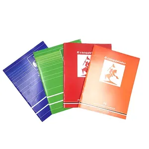 A4 A5 B5 impressão personalizada escola exercício notebook fabricante sela ponto livros para estudante