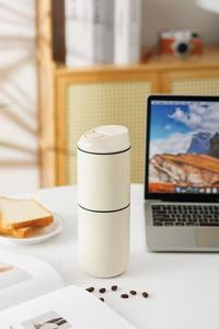 Nouvelle machine à café portable intégrée pour moudre et infuser, en acier inoxydable moderne, modèle MG731T2 MG731T2, très vendue - Product Image 5
