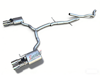Tuyaux d'échappement Catback Valvetronic personnalisés en usine pour Audi A4/A5 B8/B9/B8.5 2.0T Système d'échappement de réglage Sus304 avec télécommande