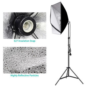 Attrezzatura Fotografica con <span class=keywords><strong>Tavolo</strong></span> da <span class=keywords><strong>Still</strong></span> <span class=keywords><strong>Life</strong></span> 60x100cm e Set di 3 Softbox <span class=keywords><strong>per</strong></span> Studio Fotografico - Product Image 2