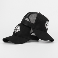 Casquette de baseball 5 panneaux en maille de haute qualité pour chauffeur de camion, avec logo personnalisé, en coton éponge, pour cyclisme, extérieur, plage, hip-hop, tendance