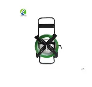 Heavy Duty hand strapping tool with high retained tension/Polyester Corded Strapping /Steel/PP/PET strapping cart dispenser cart