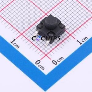 KH-6X6X6H-SMT-FS Tactile Switch SMD,6x6mm Switch ( Switch Length: 6mm )( Switch Width: 6mm )( Switch Height: 6mm ) - Product Image 1