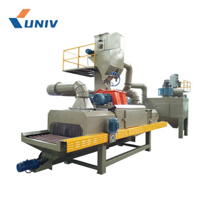 UNIV Shot Blasting Machine Cast Jiangsu Tumble Burnishing Deflashing Motor Continuous Feed High Productivity - Product Image 6