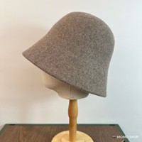 Chapeau Bob Femme en Laine Mélangée Couleur Unie, Style Vintage Cloche, Chaud Automne Hiver, à Bord Court en Feutre, Vente en Gros