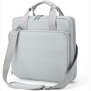 BSCI Factory School Office Supplies Document Bag Briefcase New File <b>Folder</b> <b>A4</b> Leather Zippered Portfolio 4 Ring Binders - Product Image 1