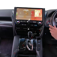 Radio para Auto Android de 14.6 Pulgadas Totalmente Nueva para Toyota Alphard 30 Vellfire 2015-2023, Reproductor Multimedia CarPlay, Reproductor de Video, GPS, WIFI, Estéreo, 4G
