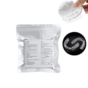 Ortodontico sottovuoto formando allineamenti dentali denti bretelle termoformatura EVA TPU PETG invisibile dentale chiaro allignatori foglio - Product Image 4