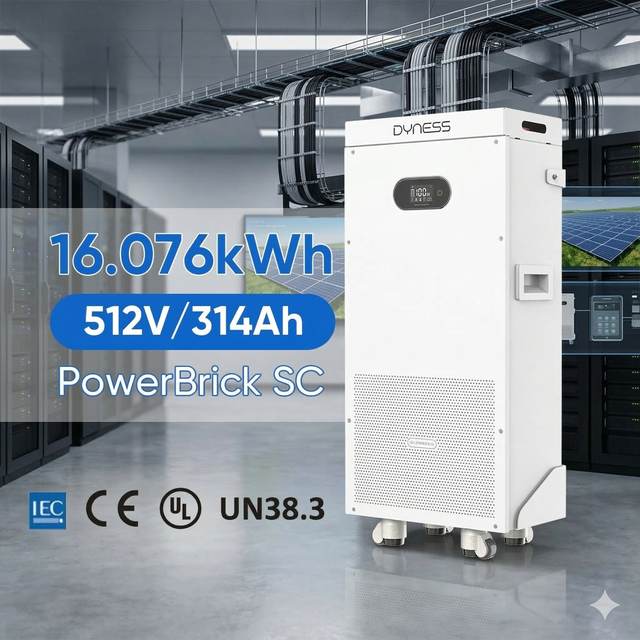 Wholesale Dyness Powerbrick 51.2V 314Ah 16kWh 14kwh 10kwh LiFePO4 Battery Pack Solar Energy Storage System 10+ Years Lifespan