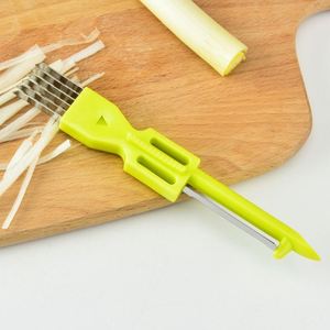 USSE Green Stainless Steel Shallot <b>Chopper</b> Fruit Peeler <b>Vegetable</b> Slicer - Product Image 4