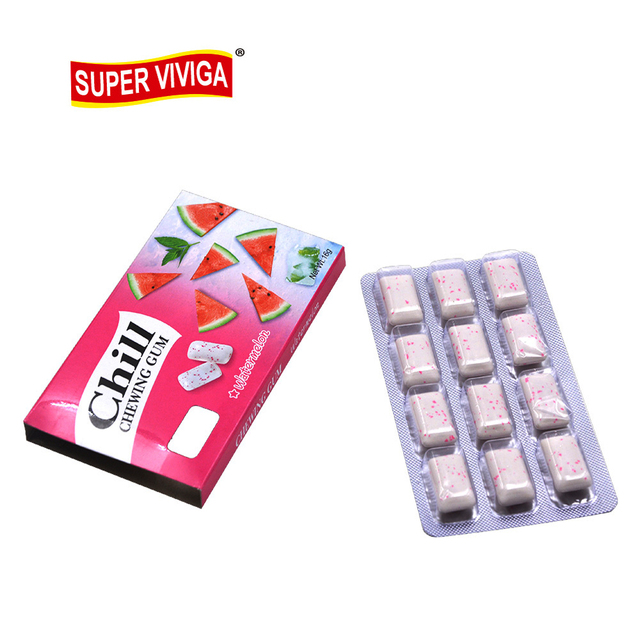 Wingoo Private Label Sugar Free Watermelon Chill Chewing Gum
