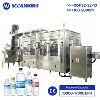 Navan Automatische Hoge-Snelheid 3-in-1 Etiketteer- & Vulmachine 16000-17000 BPH 220V-480V Hoge Precisie