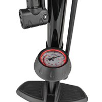 Portable High Pressure Aluminum Alloy Steel Bicycle Air Pump Schrader Presta Valve and Gauge for Mountain Bike Tire Inflator
