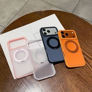 Étui de téléphone magnétique antichoc avec support rotatif Rafas compatible avec iPhone 17 Pro Max 16 Pro - Product Image 1
