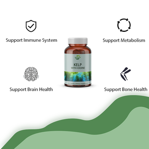 Vendita di alghe con supplemento di iodio, supporto per la salute della tiroide, sistema immunitario e metabolismo, compresse 250 - Product Image 3