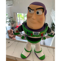 Fábrica personalizada dibujos animados anime personaje diseño escultura familia estatua Sheriff Woody Buzz año luz Toy Story